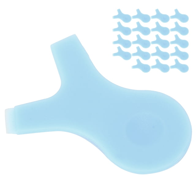 Eyelash Lift Brush, Convenient Plastic Y Shape Eyelash Brush 20pcs For Makeup Pink,Blue