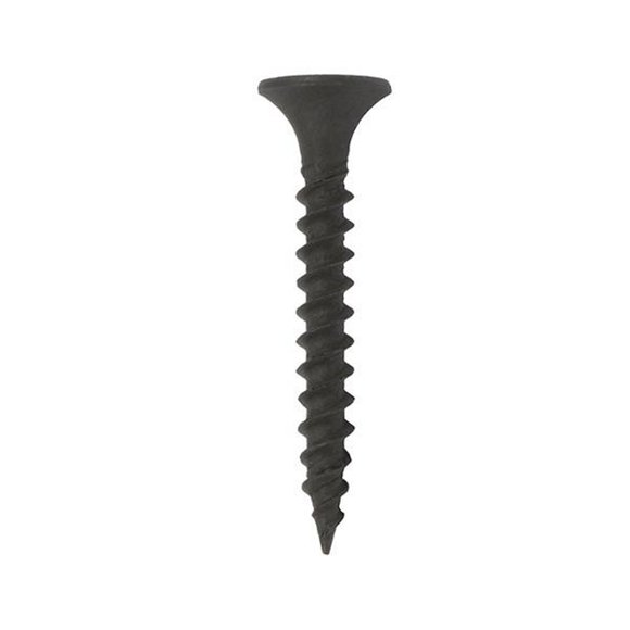 tornillos std punta fina 6 x 1 1/8 de pulgada negro 15.88 kg 10000 piezas