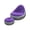 Purple, variant on NCQ Plush Inflatable Sofa with Foot Pedals, Japanese Lazy Sofa, Thick Seat Cushion, Tatami Style (Orange)
