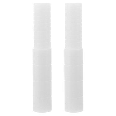 2 Pcs Extension de Tige de Club de Golf Blanc Extension de Tige de Poussoir pour Réparation de Golf Fer/bois Facile à Installer pour Clubs de Golf Améliorant la Performance 13.27mm