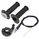 thumbnail image 1 of Juego de agarre giratorio del acelerador con cable del acelerador del manillar de 7/8 pulgadas, repuesto de 39 pulgadas para Kawasaki KX 60 65 80 85 100 125 250 KLX110, 1 of 1
