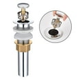 thumbnail image 6 of Aquaterior Oval Porcelain Ceramic Bathroom Vessel Sink Basin with Chrome Drain, 6 of 8