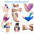 thumbnail image 3 of 7.5 Cm Vendaje Deportivo Autoadhesivo Cinta Adhesiva Protector De Tobillo Elastoplast Atlético Elástico Colorido, 3 of 4