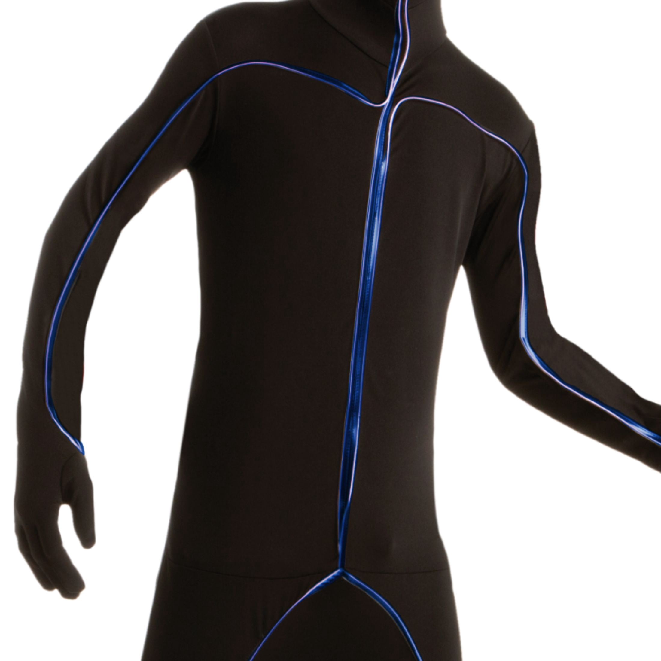 Light Up Stick Figure Halloween Costume for Children, Boy's Size L (10/12), by Way to Celebrate