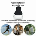 thumbnail image 5 of YHOON Women's Sneakers Slip On Walking Lightweight Breathable leisure Shoes Athletic Tennis Sneakers Black Size 10.5, 5 of 6