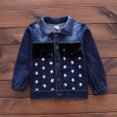 thumbnail image 4 of SJLDQY Baby Boys Clothes Set Long Sleeve Denim Jackets Jeans Letter Prints Graphic 2Pcs Denim Outfit Sets Cozy Fall Clothing, 4 of 6