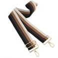 thumbnail image 2 of LAICAIW Grand Bandoulière, Sangle de Sac à Main Réglable Style Guitare avec Boucle Dorée Remplacement Tissé pour Sacs à Main (5CM) Couleur11, 2 of 5