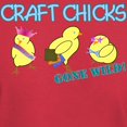 thumbnail image 3 of CafePress - Craft Chicks Gone Wild! Dark T Shirt - Men's Classic Graphic Cotton T-Shirt, 3 of 4