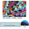 thumbnail image 2 of Unicorn Non-Slip Polyester Door Mat Floor Rug, Machine Washable Office Rug, 2 of 6
