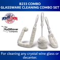 thumbnail image 2 of Kit de cepillos de limpieza FryOilSaver Co. Decantador Glassware Home, 2 of 9