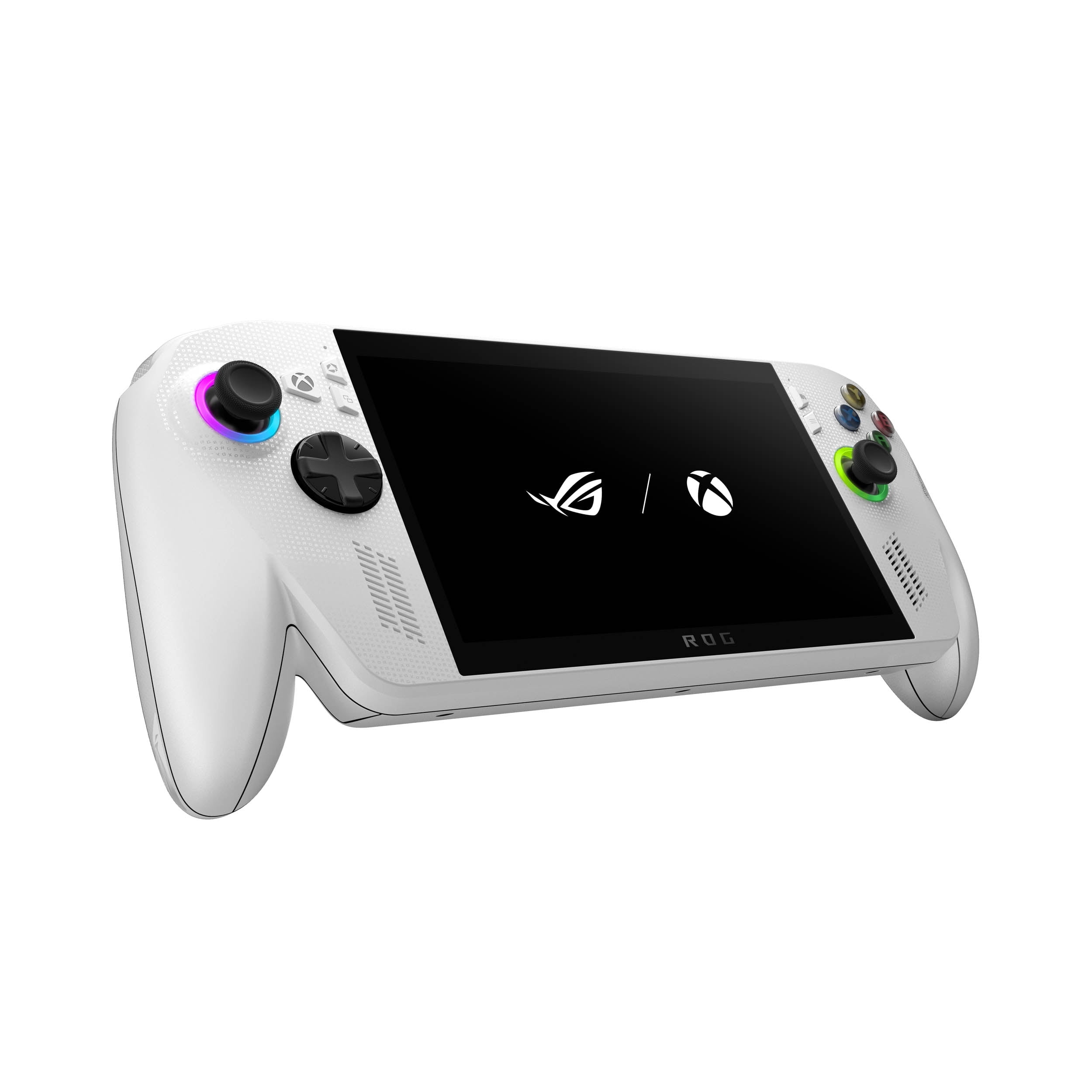 ASUS ROG XBOX Ally 7" Touchscreen 1080p FHD 120Hz Gaming Handheld AMD Ryzen Z2 A 16GB RAM 512GB SSD White + Microsoft Xbox Wireless Controller Robot White