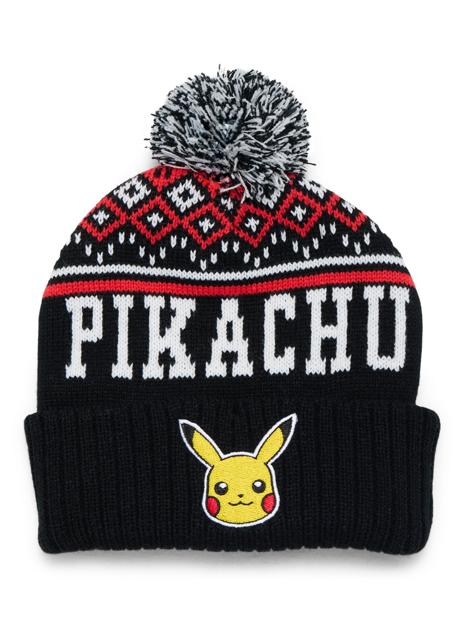 Pokemon Women's Pikachu Pom Beanie Hat