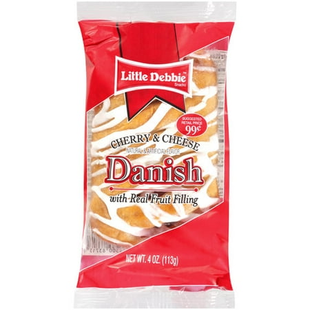 McKee Foods Little Debbie Danish, 4 oz