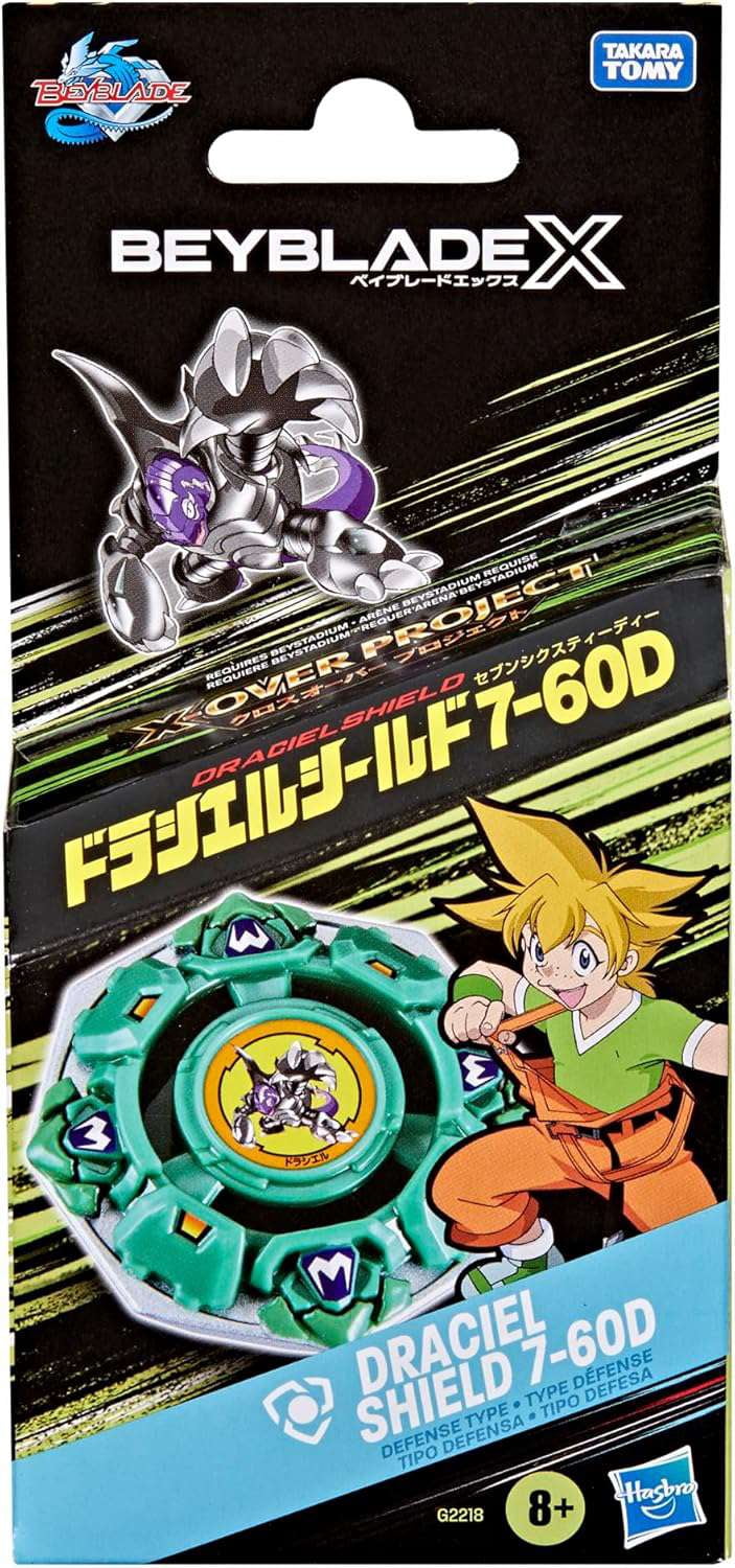 Hasbro Beyblade X X-OVer Project Dranzer Spiral 3-80T Starter Pack