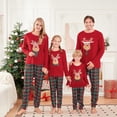 thumbnail image 3 of WephuPSho Conjuntos de pijamas navideños familiares a juego, pijamas navideños para bebés a juego para adultos y niños, conjunto de ropa de dormir navideña para vacaciones, 3 of 3