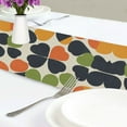 thumbnail image 4 of Yayeee Table Runner 70 inches Long Home Kitchen Dinning Party Decoration, Black Clover Pattern, 4 of 7