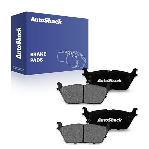 AutoShack Rear Ceramic Brake Pad Set | Replacement for 2019-2025 Ram 1500 | 4-PC