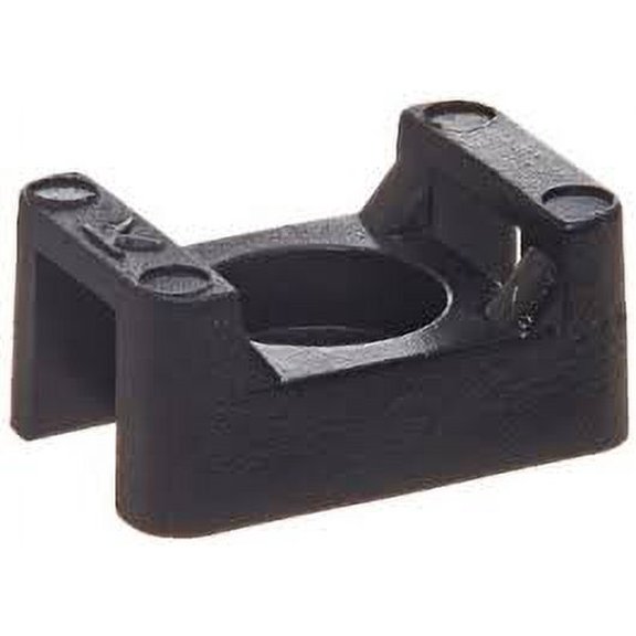 Saddle Support Mounting Base UV Black #6 Screw 100/Bag Part # CTM6-0C
