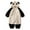 Black + White, variant on Esaierr Newborn Baby Girls Boys Rompers Ear Hooded Jumpsuit Fleece Snowsuit Jumpsuit Zipper Winter Coat Warm Cartoon Outfits for 0-2Y