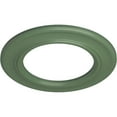 thumbnail image 3 of Ekena Millwork 20 7/8"OD x 12 7/8"ID x 1"P Holmdel Ceiling Medallion (Fits Canopies up to 12 7/8"), Hand-Painted Athenian Green, 3 of 6