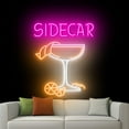 thumbnail image 4 of Handmadetneonsign Sidecar Cocktail Neon Sign, Cocktail Neon Sign, Liquor Wall Art Decor, Bar Wall Decor 51447, 4 of 5
