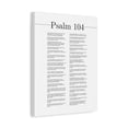 thumbnail image 2 of Scripture Canvas Clothed In Honour And Majesty Psalm 104 Christian Wall Art Bible Verse Print Ready to Hang, 2 of 15