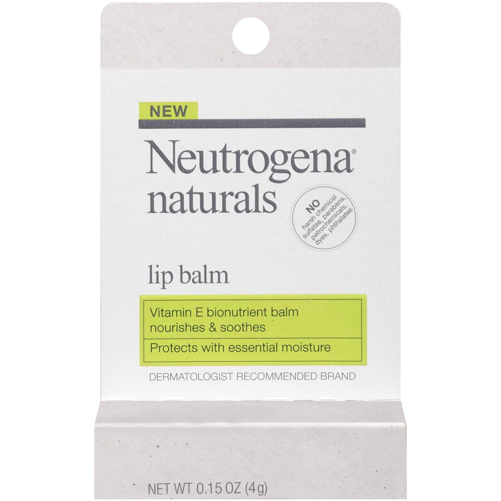 Neutrogena Naturals Lip Balm, 0.15 Oz