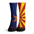 thumbnail image 2 of Function - Arizona State Flag Fashion Socks, 2 of 4