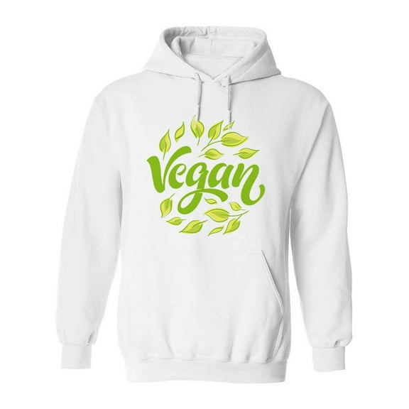Vegan Green Hoodie Men -Image by Shutterstock, Male 3X-Large