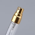 thumbnail image 5 of 5x Empty Perfume Aftershave Spray Bottles Refillable Sprayer 10ml Gold, 5 of 6