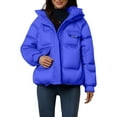 thumbnail image 3 of Pyhlmscde Women's Casual Mid Waisted Thick Warm Cotton Down Coat, Puffer Jacket Womens, Womens Coats And Jackets, Winter Jackets for Women, 3 of 6