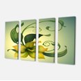 thumbnail image 2 of Fleur Fantastique Jaune - Impression sur Toile Florale, 2 of 3