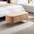 thumbnail image 6 of Camel Faux Fur Storage Piece | Sitting & Storing | Next to Bed, Functional Decor, 6 of 6