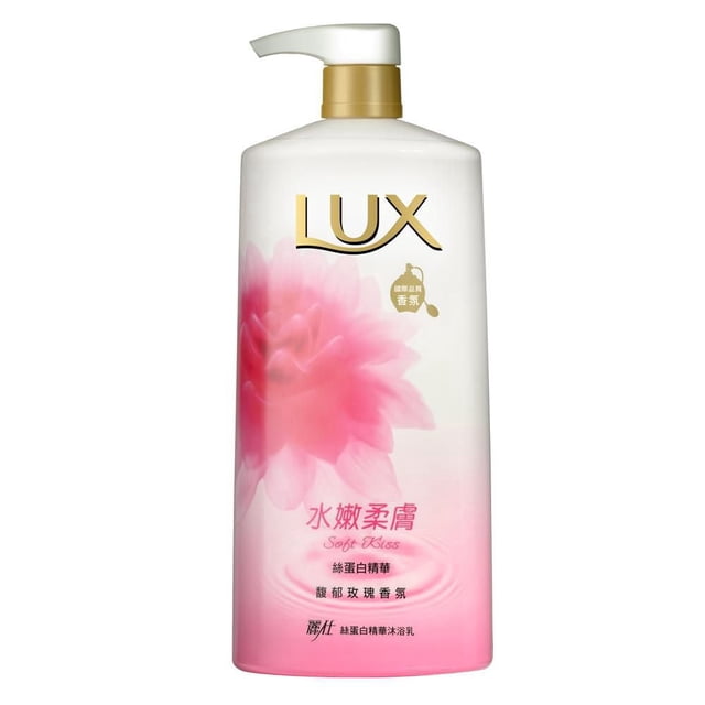 Nettoyant corporel doux baiser de LUX