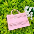 thumbnail image 3 of ZTTD Fashion Big Capacity Shopping Tote Bag Rubber Silicone Beach Bag, 3 of 8
