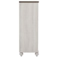 thumbnail image 3 of Pemberly Row Contemporary 5-drawer Farmhouse Wood Chest in Gray Finish, 3 of 12
