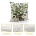 thumbnail image 4 of SHANXI Watercolor Leaves Couch Pillow Cases Throw Pillows for Bed Cushion 12x12in, 4 of 5