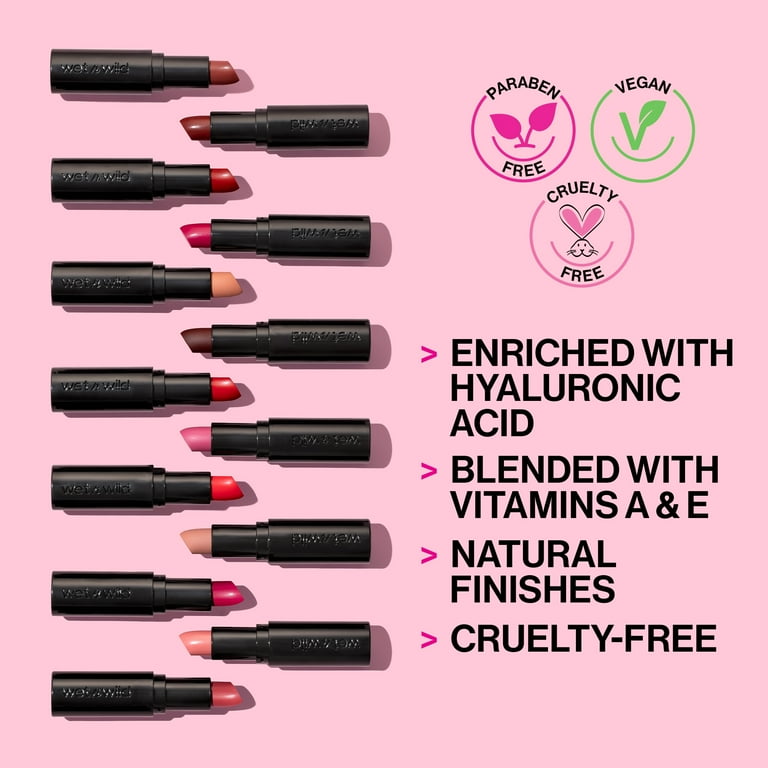 wet n wild MegaLast, Matte Lip Color, 1111419 Cinnamon Spice, 0.11