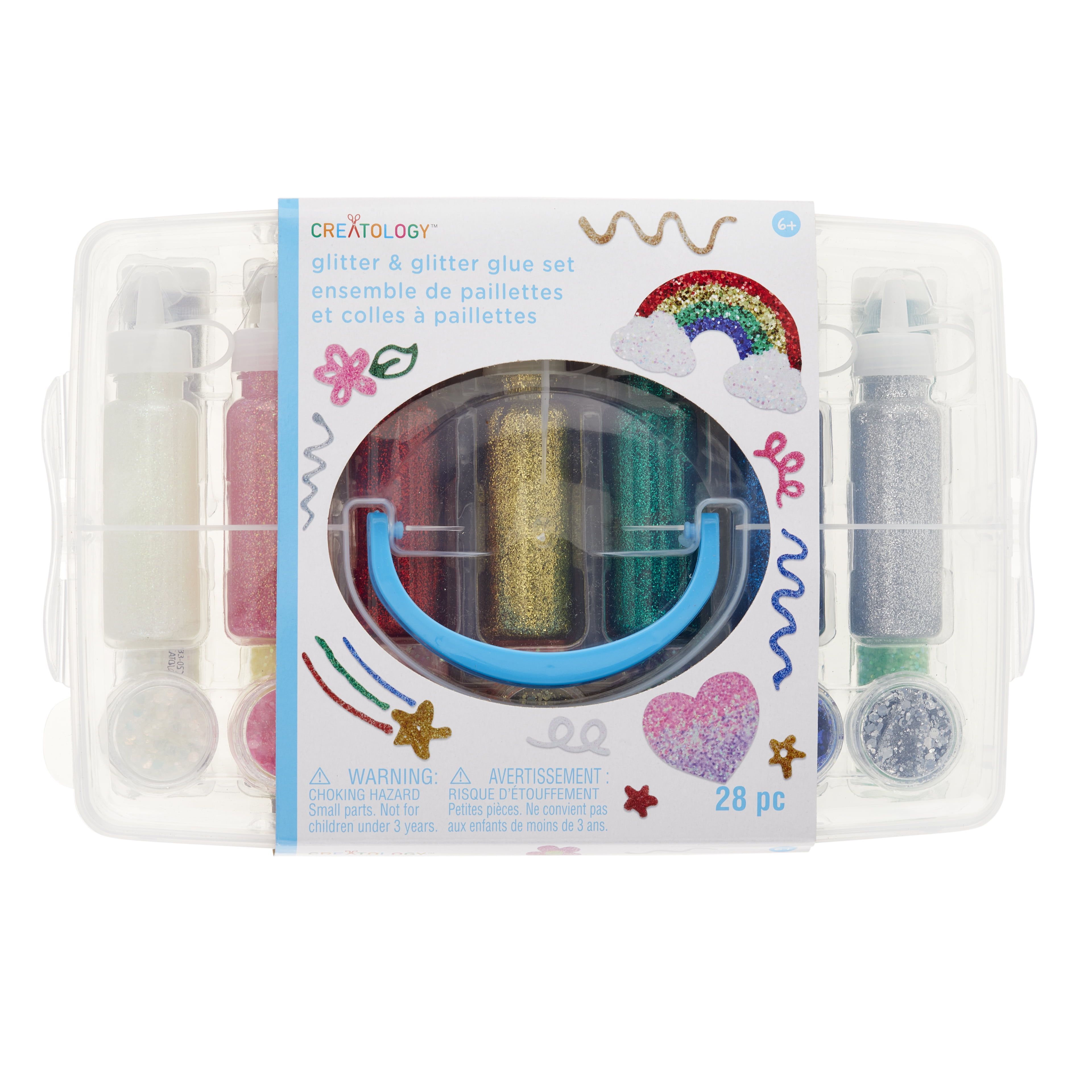 Deluxe Glitter & Glitter Glue Kit by Creatology