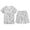 White-n, variant on Gelikeya Boys Girls Halloween Pajamas Short Sleeved Shirts and Shorts 2pc Sets Soft Comfy Cute Pjs Children's Clothes