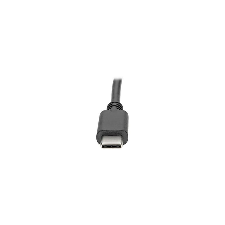 Adaptador 3 en 1. USB C a Micro USB + HDMI. M.TK Color Negro