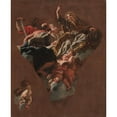 thumbnail image 3 of Giovanni Battista Gaulli 20x24 Black Modern Framed Museum Art Print Titled - Sketch for ‘The Four Prophets of Israel’ (For Il Gesu, Rome) (C. 1675-1677), 3 of 5