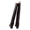 thumbnail image 3 of Franco Sarto Womens Anberlin Leather Knee-High Riding Boots, 3 of 5