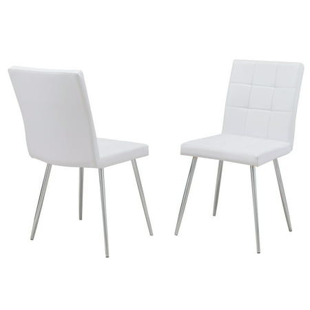 Ina Chair And Table Belinda Transitional White Dining