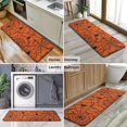 thumbnail image 6 of Halloween Orange Spider Web Pattern Kitchen Rug Mat,Kitchen Runner Rugs Non Skid Washable,Decorative Kitchen Floor Mats for Kitchen,Sink,Laundry,17"x47.2", 6 of 7