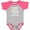 Baseball Heather and Hot Pink, variant on Inktastic Emergency Dispatcher Mommy Boys or Girls Baby Bodysuit