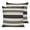 Black, Obsidian, Ebony, Charcoal, variant on Pillow Covers 24x24 Set of 2, Modern Geometric Throw Pillow Covers Decorative Couch Cushion Cover, Minimalist Vertical Stripes Lines Beige Microfiber Soft Pillowcases for Bedroom Living Room Sofa