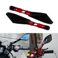 thumbnail image 1 of NARABB 8mm/10mm CNC Motorcycle Rearview Side Mirrors Street Sports Bike Chopper Ruiser, 1 of 9