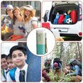 thumbnail image 3 of pitrice Toothbrush Case Toothpaste Container Dust-Proof Sanitary Plastic Daily Use Holder Stand Dorm for Home Travel Camping School Nordic Green, 3 of 7