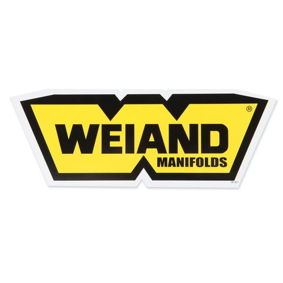 Weiand Manifolds Decal Small